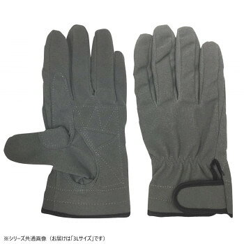おすすめ抜群の強度を持つ合成皮革を使用しています。多くの電力関連企業の配電工事用に採用されています。手の甲もカバーしているレインジャータイプで安全面を重視しています。サイズ3L:約全長23×中指長9×手の平周り22cm個装サイズ：29.2×10.8×2.9cm重量個装重量：80g素材・材質合成皮革生産国中国fk094igrjs