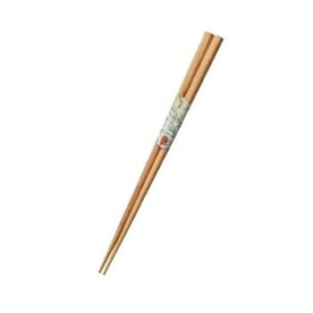 丸十　先角 八角木箸　ヒバ　21cm 6K21-13