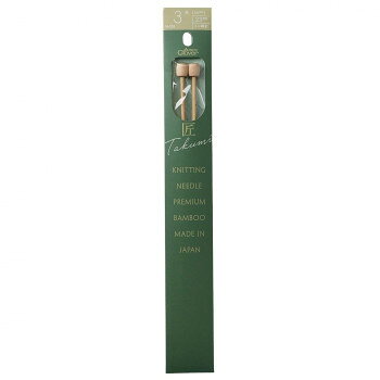 しっくりと手になじみ、長時間編み続けていても疲れません。厳選素材とクロバーの高い加工技術が生んだこだわりの逸品。マフラー・帽子・バッグなどの小物作りに使いやすいサイズです。中細毛糸に。サイズ針軸の太さ(直径):3.0mm個装サイズ：3.8×28.0×0.9cm重量個装重量：14g素材・材質針:竹、頭:天然木仕様2本1組生産国日本fk094igrjs
