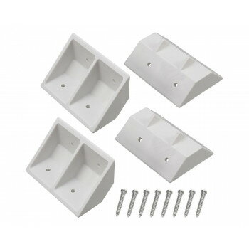 DIYでおうち時間をもっと楽しく♪ネジが見えない構造で、見た目がスッキリ見えるのがポイント!DIYで、自宅での時間をもっと楽しく、もっと快適に。棚板は120cmまでの長さのものを使用して下さい。サイズ個装サイズ：13×8×7cm重量個装重量...