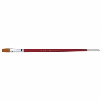 ターレンス 油彩・アクリル画用筆 ロングビジュアル筆AVF(人口毛)/フラット16号 AVF16 470041