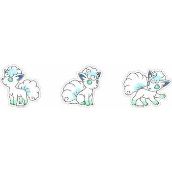 ポケットモンスター モバイルステッカー アローラロコン POKE-913F