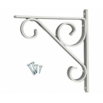 ハイロジック　ATS120　アルミ棚受　シルバー　120mm　98045