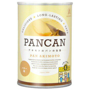 缶を開ければそこには本格パンが!バターのコクが口の中に広がり飽きの来ない逸品。内容量100gサイズ個装サイズ：47.5×32×12.5cm重量個装重量：4700g仕様賞味期間：製造日より390日生産国日本原材料名称：缶入りソフトパン小麦粉、バター味フィリング(砂糖混合異性化液糖、なたね油、バター、パーム油、でん粉、砂糖、大豆たん白、乾燥卵白、バターミルクパウダー、乳清たん白、小麦粉、食塩)、卵、マーガリン、砂糖、パン酵母、脱脂粉乳、食塩、発酵調味粉末、サワードウパウダー、植物性たん白/加工でん粉、糊料(グルコマンナン)、香料、乳化剤、増粘多糖類、イーストフード、pH調整剤、着色料(カロテン、紅麹、アナトー)、酸化防止剤(V.E)、V.C、(一部に小麦・乳成分・卵・大豆を含む)アレルギー表示卵、大豆、乳、小麦（原材料の一部に含んでいます）保存方法常温での保存をお願い致します。製造（販売）者情報【製造者】株式会社パン・アキモト〒329-3147 栃木県那須塩原市東小屋295-4fk094igrjs