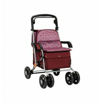 幸和製作所　テイコブ(TacaoF)　シルバーカー(スタンダードタイプ)　カウートII　ワインレッド SIST04-RE