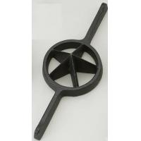 302102　鋳物竹割　五ツ割　12cm