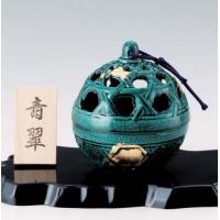 123-07　香炉　青翠
