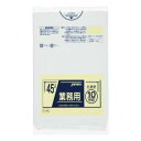 ジャパックス スタンダードポリ袋45L 半透明 10枚×60冊 P-44(3)