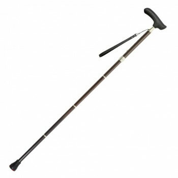 SINANO シナノ 杖 グランドカイノス へリンボーン(革巻きグリップ) ブラウン 603034