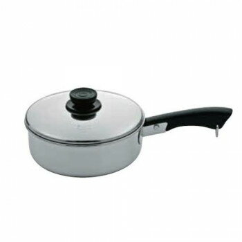 MARUTAMA 玉虎堂 18Cr浅型ソースパン 16cm　197