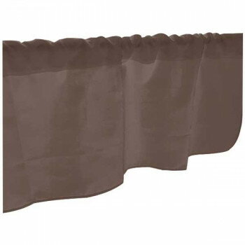 カフェカーテン 茶 DIC332 1000×450mm 41711