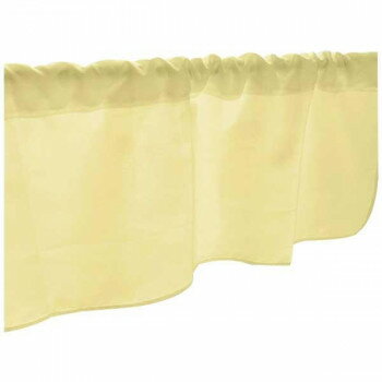 カフェカーテン 黄色 DIC2065 1000×450mm 41719