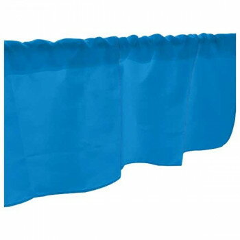 カフェカーテン 青 DIC641 1000×450mm 41769