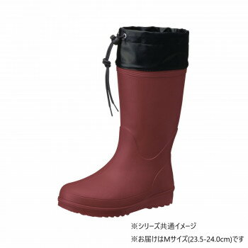 福山ゴム工業 長靴 カルサーワン L-1 Mローズ AA97600