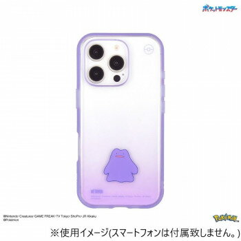 ポケットモンスター IIIIfit Clear iPhone16 Pro対応 ケース メタモン POKE-934B