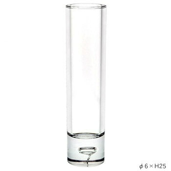 おすすめポリカーボネート製で耐衝撃性に優れています。サイズφ6×H25cm個装サイズ：6×6×25cm重量410g個装重量：410g素材・材質ポリカーボネート生産国中国fk094igrjs