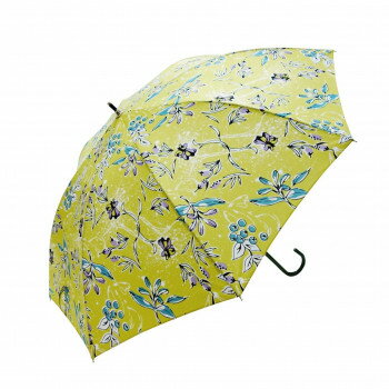 藤田屋 耐風婦人長傘 58cm 南国 アッシュイエロー LB-2401(FT)