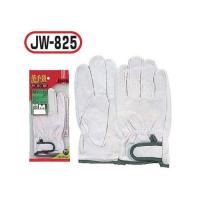 おたふく手袋 JW-825　豚革　手首マジック止手袋　白×10