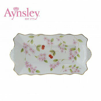 Aynsley(エインズレイ)　チェリーブロッサム　サンドイッチトレイ　CBPT20647C