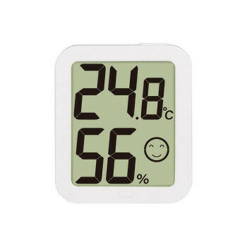 シンワ測定　デジタル温湿度計　環境チェッカー　ホワイト　73247