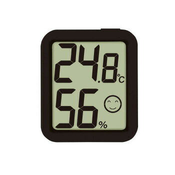 シンワ測定　デジタル温湿度計　環境チェッカー　ブラック　73248