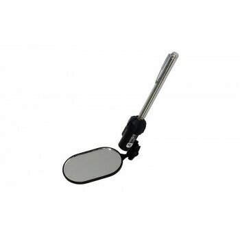 シンワ測定　点検鏡　D-3　楕円型　50×80mm　ライト付　74157