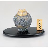 156-02　置物「和風」・香炉　ふくろう香炉　156-02