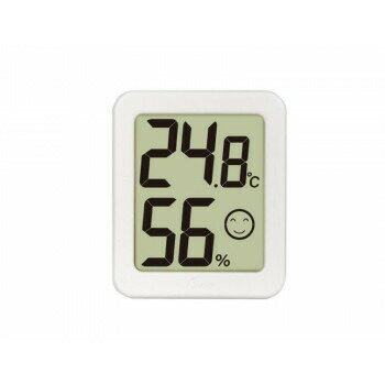 シンワ測定 デジタル温湿度計 環境チェッカー ミニ ホワイト 73244