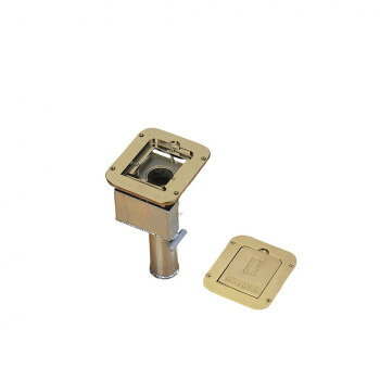 三和体育製販 体育館用床金具(バドミントン支柱用) S-3285