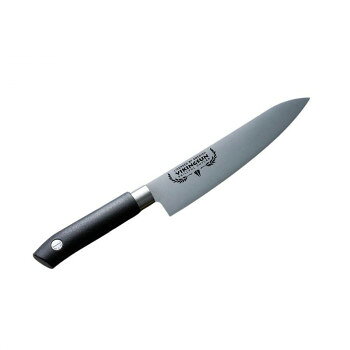 水に強く、汚れにくく、衛生的スウェーデンで刃物を手掛けるVIKINGSUN社のライセンスのもと、日本の岐阜県関市で共同開発した包丁。日本の女性の手にフィットするように、細くかつ、長めに仕上げております。樹脂ハンドルのため、水に強く、汚れにくく、衛生的です。サイズ刃渡18cm個装サイズ：27.1×15.8×8.9cm重量約95g個装重量：515g素材・材質モリブデンステンレス刃物鋼柄:ポリプロピレン生産国日本fk094igrjs