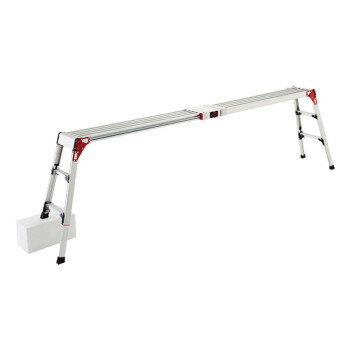 Stepladders, Ladders - スノコ式　天板・脚部伸縮足場台　DSL1.0-2709