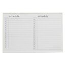 馬印 MR series(エムアールシリーズ)壁掛 予定表(スケジュール)ホワイトボード W910×H610mm MR23Y