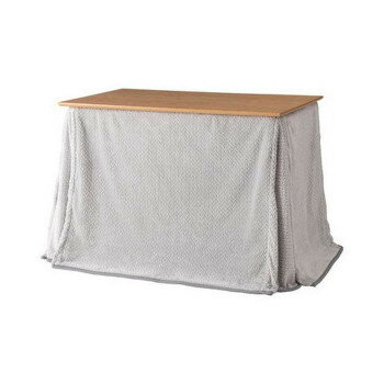 東谷 ダイニング用こたつ布団 105×60cm 長方形 グレー KK-601GY