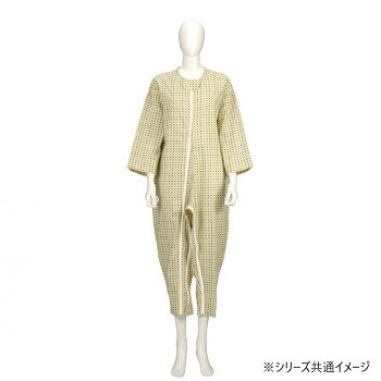素材と機能にこだわって開発された介護ねまきです。胃ろう用・尿管用カテーテルなどをつけたままでも介護のしやすい両開きファスナーを採用。部分開閉が可能です。●フルオープン式のファスナーや股ファスナーを前面に配置することにより、着替えや清拭・おむつ交換がしやすくなります。●背面に縫い目やつぎ目がないので、床ずれの原因となる肌への刺激が軽減されます。●生地は各タイプともソフトな肌ざわりの素材を使用しています。■洗濯方法液温40度限度、洗濯機弱サイズM個装サイズ：42×28×4cm重量約445g個装重量：550g素材・材質綿100%仕様介護医療用品　カテゴリー:衣類関連用品　用途:介護ねまきサイズ　M:身長150〜165cm、胸囲88〜96cm、ヒップ87〜95cm生産国フィリピンfk094igrjs
