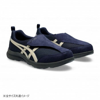 アシックス商事 ライフウォーカー 1241A010 ネイビーブルー×オフホワイト 24.0cm 1241A010 252544