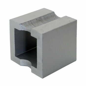 マツモト産業 瓦製品 いぶしブロック150(溝有りタイプ) type2 150□×150mm