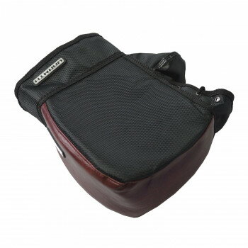 リード工業 WARMTH コンパクトハンドルカバーCUBE 左右1セット マルーン KS-270B