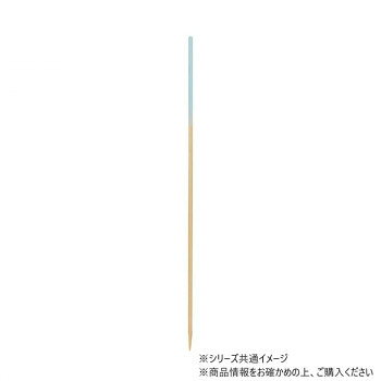シンプルで使いやすい丸串カラフルなアクセントが料理を華やかに演出します。パーティーのオードブルでは欠かせれないアイテムです。※食品は塗装部分を避けてお使いください。※竹串は串先が尖っていますのでご注意ください。※着色の位置は手作りのため、必ず一定ではありません。※サイズはご検討の目安としてご参照ください。サイズ約φ1.7mm×12cm個装サイズ：10×12×10cm重量個装重量：26g素材・材質竹セット内容100本入生産国日本fk094igrjs