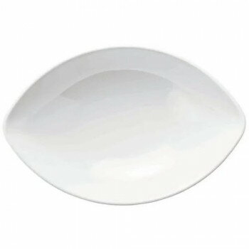 福井クラフト　メラミン27cmオーバルボールホワイト 26020220