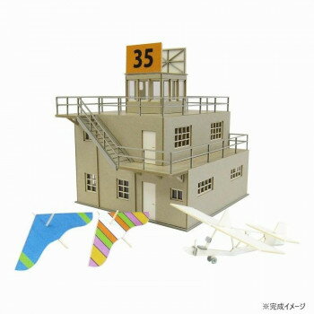 みにちゅあーとキット 航空情景シリーズ S=1/MIX 管制塔type-B MK08-02