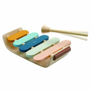正規輸入品 プラントイ 木製玩具 オーバルシロフォン ネオ 6441