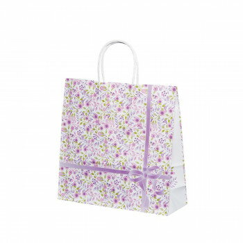 自動手提袋 HX 紫花 (アイカ) 50枚 XZK67661