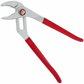 おすすめ各種配管作業から、家庭用、DIY用に幅広く使えます。パイプ・六角ナット・板材全てにガッチリと噛む理想的な歯型形状。口開きが8段階調節。最大口開き46mmまで。バネ内蔵機構で連続作業も楽にできます。JIS規格品で(高炭素鋼S55C)を使用、完全無酸化焼入れで抜群の耐久性。手に馴染み、滑りにくいビニールグリップ。サイズ高さ295×幅120×奥行18mm個装サイズ：29.3×8.8×2.2cm重量340g個装重量：349g素材・材質本体:高炭素鋼S55C焼入:完全無酸化処理表面処理:ニッケルクロームメッキ生産国日本fk094igrjs