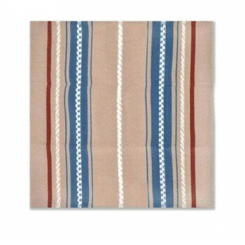 ラルジュ　ストローラグ　130x130　ストライプ 167808