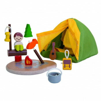 正規輸入品 プラントイ 木製玩具 キャンピングセット 6624