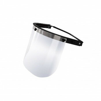高芝ギムネ製作所 ワンダー ヘルメット取付用フェイスプロテクター (クリア) 透明シールド付 No.2746