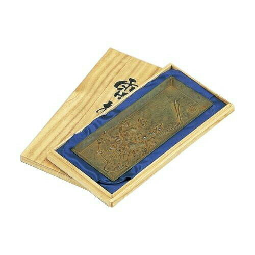 高岡銅器 銅製小物　名取川雅司作　ペン皿　雷神　55-05