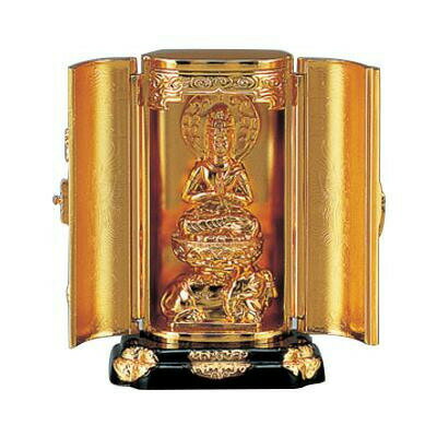 高岡銅器 亜鉛合金製仏像　渡辺景秋作　普賢菩薩　71-12