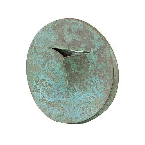 Crystal Products - 高岡銅器 銅製花瓶　馬場忠寛作　核(かく)　100-01
