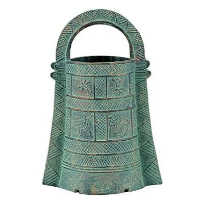 高岡銅器 鉄製花瓶　銅鐸　大　107-04